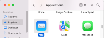 Apple Mail Icon